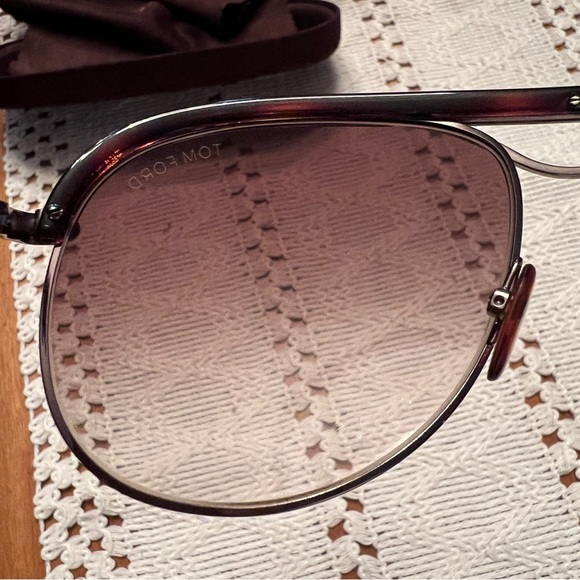 Tom Ford Marco Havana Sliver Sunglasses - Picture 10 of 17